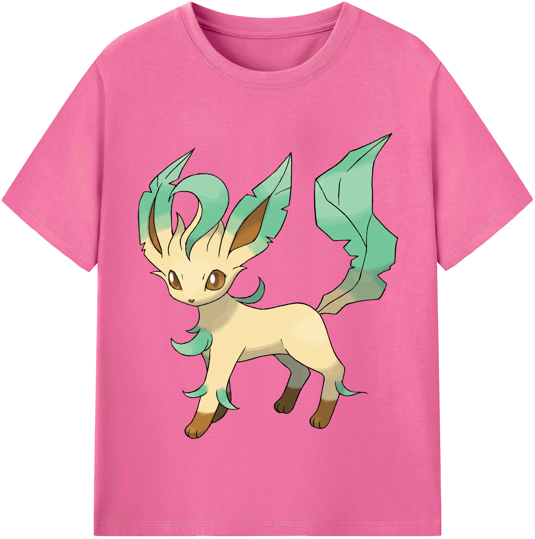 （画像用） ポケットモンスター Pokémon レディースカジュアルプリントTシャツ（綿100％）